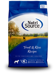 Nutrisource Trout & Rice Dry Dog Food