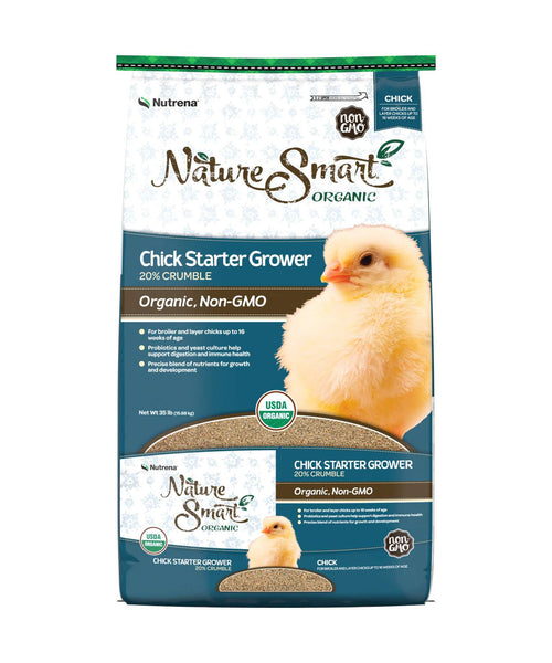 Nutrena Nature Smart Organic Chick Starter Grower bag