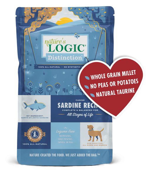 Nature's Logic Distinction Beef or Sardine Dry Dog Food - Special Order