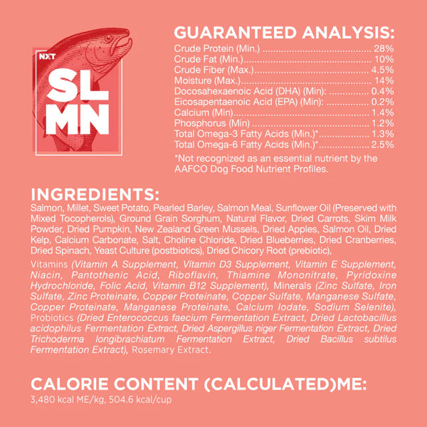 NexTrition Salmon Recipe Premium Cold Pressed Dog Food