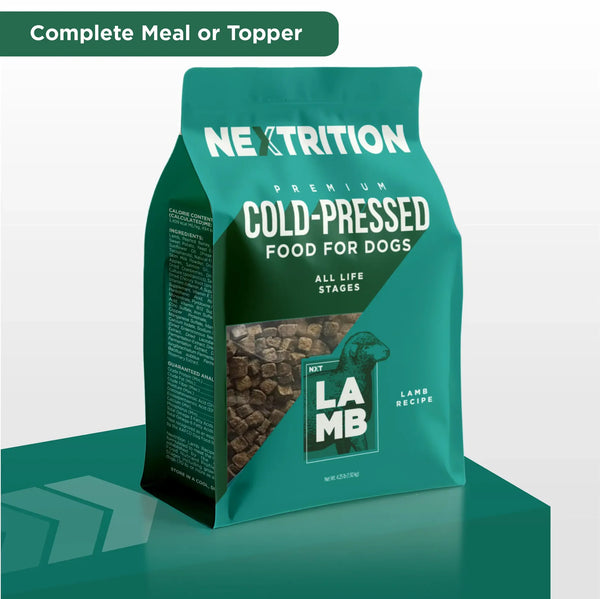 NexTrition Lamb Recipe Premium Cold Pressed Dog Food