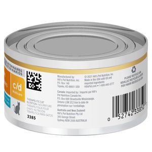 Hill's Prescription Diet c/d Multicare Urinary Care Tuna & Vegetable Stew Wet Cat Food
