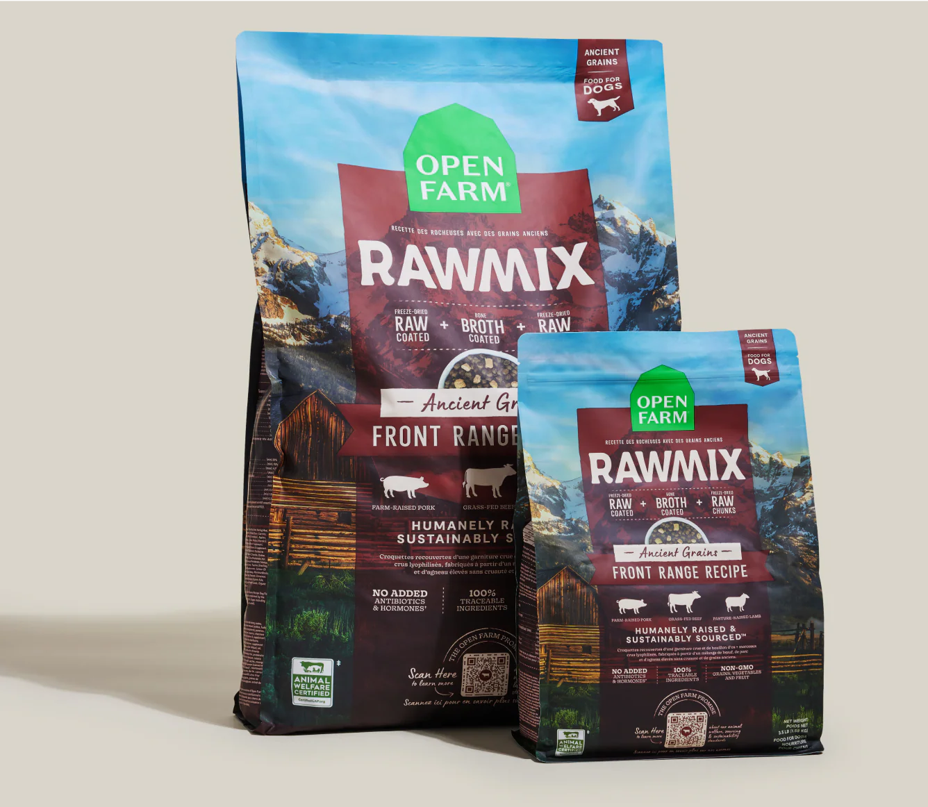 Open Farm Raw Mix Front Range Grain & Legume Free