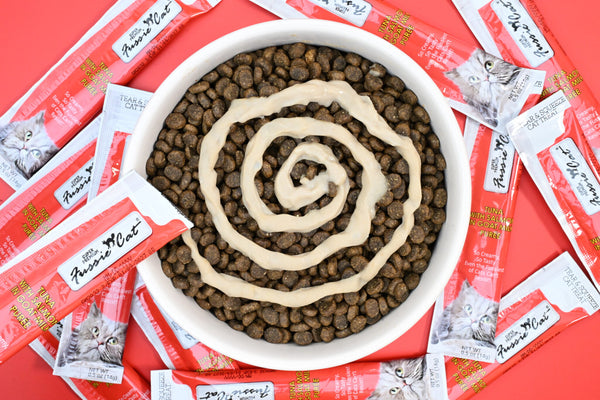 Fussie Cat Tuna with Salmon in Goat Milk Puree Lickable Cat Treats, additional view 2