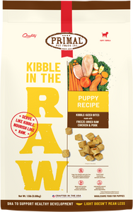 Primal Kibble in the Raw Freeze-Dried Chicken & Pork - Puppy Food