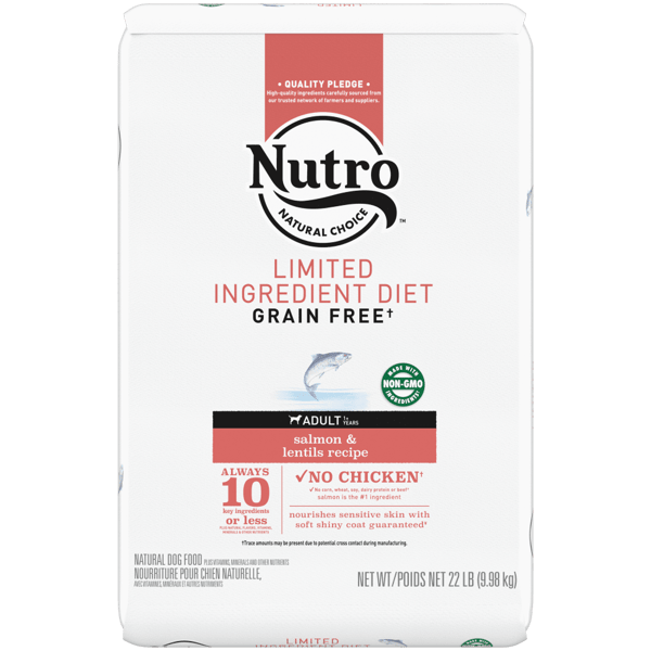Nutro Limited Ingredient Diet Grain Free Salmon & Lentil Dry Dog Food