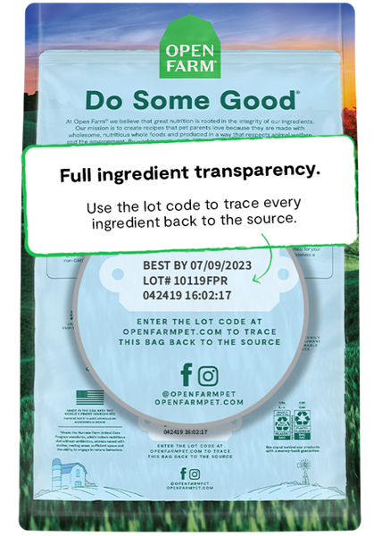 Open Farm Goodbowl Grass-Fed Beef & Brown Rice Recipe for Dogs