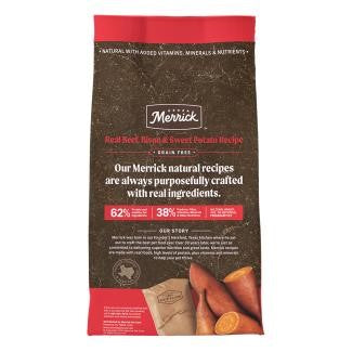 Grain Free Real Beef, Bison & Sweet Potato Recipe Dry Dog Food