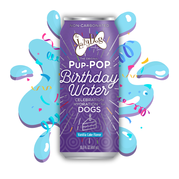Lazy Dog Pup-Pop Birthday Celebration Drink for Dogs