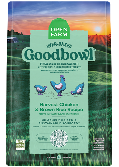Open Farm Goodbowl Harvest Chicken & Brown Rice Recipe for Dogs