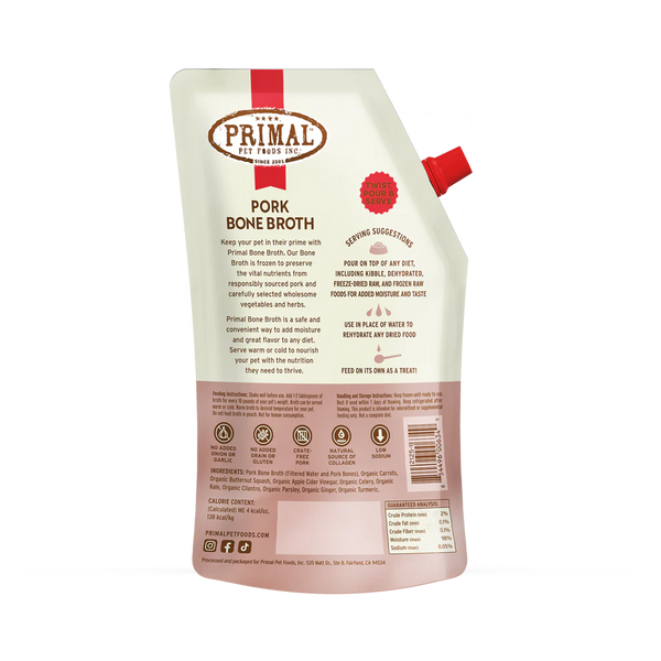 Primal Frozen Pork Bone Broth
