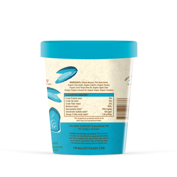 Primal Fresh Toppers Omega Mussels for Dogs & Cats, additional view 1