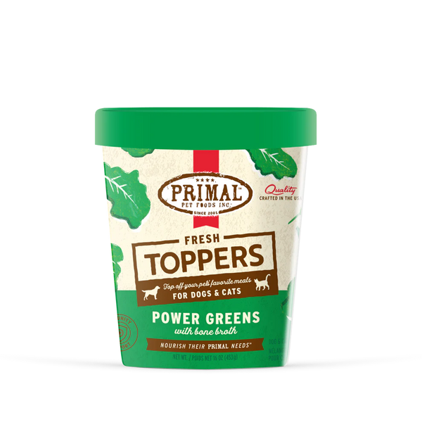 Primal Power Greens with Bone Broth Fresh Food Topper