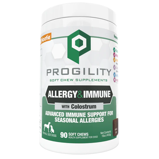 Progility Allergy & Immunity with Colostrum Soft Chews for Dogs