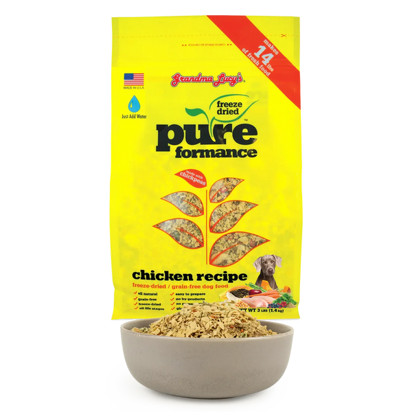 Grandma Lucy's Grain Free Pure Performance Chicken Recipe Dog Food