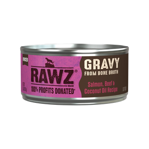 RAWZ Gravy Salmon, Beef & Coconut Oil Wet Cat Food