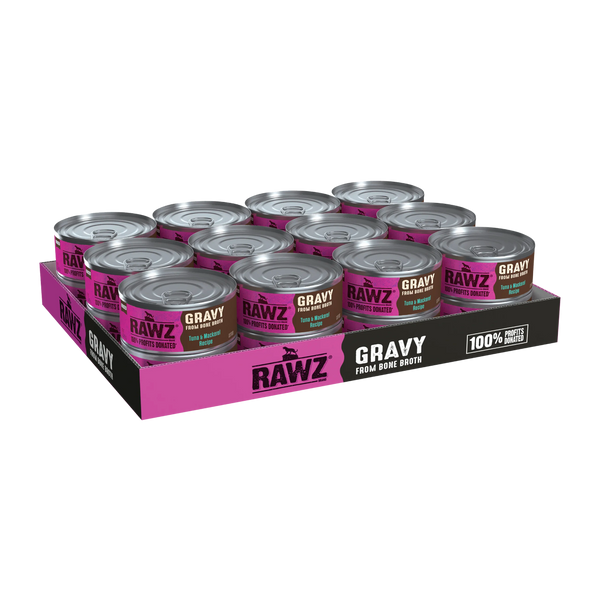 RAWZ Gravy Tuna & Mackerel Wet Cat Food