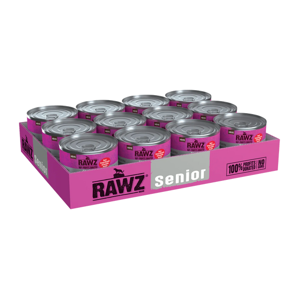 RAWZ Senior Pate Wet Cat Food 5.5 oz, Case of 24, additional view 4