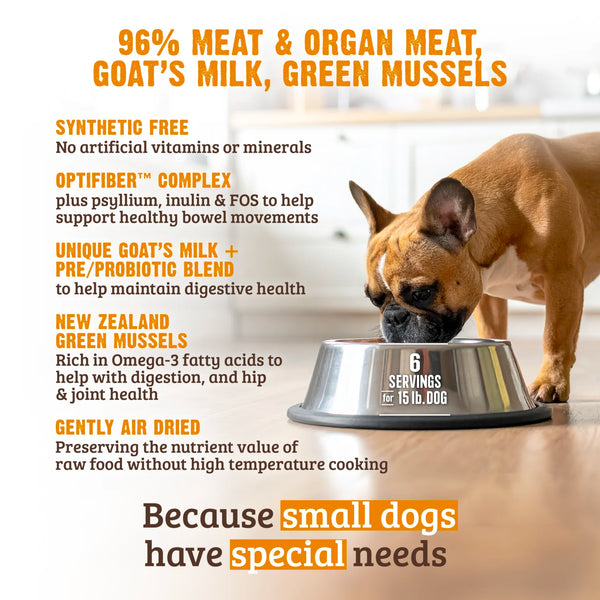 RAWZ Air Dried Just For My Small Dog Lamb Recipe Dog Food, additional view 3