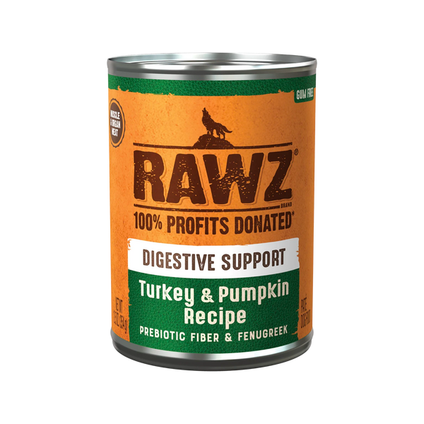 RAWZ Digestive Support Turkey & Pumpkin Pate Wet Dog Food