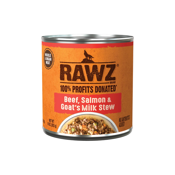 RAWZ Stew with Goat's Milk Wet Dog Food 10 oz, Case of 12, additional view 2