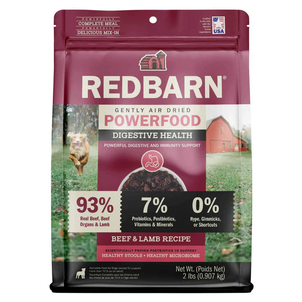 Red Barn Air Dried Digestive Health Beef & Lamb Formula Dog Food
