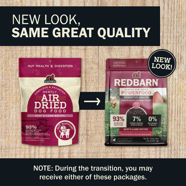 Red Barn Air Dried Digestive Health Beef & Lamb Formula Dog Food