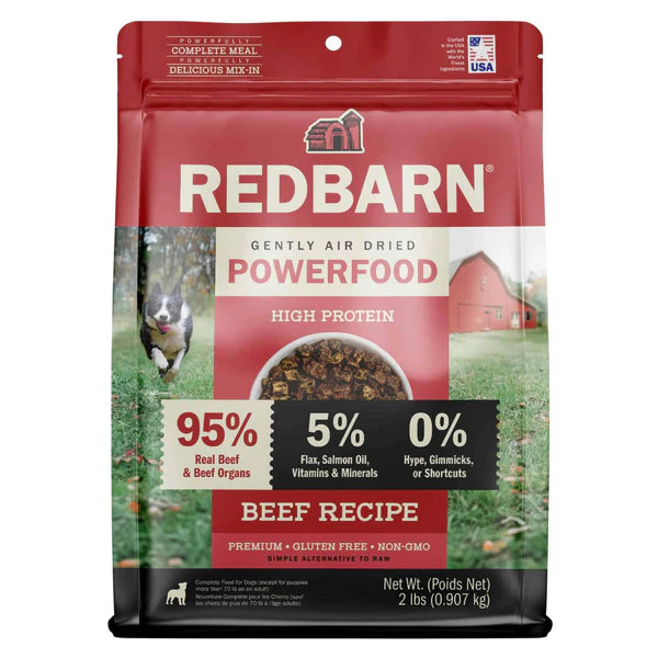 Red Barn Air Dried High Protein Beef Recipe Dog Food