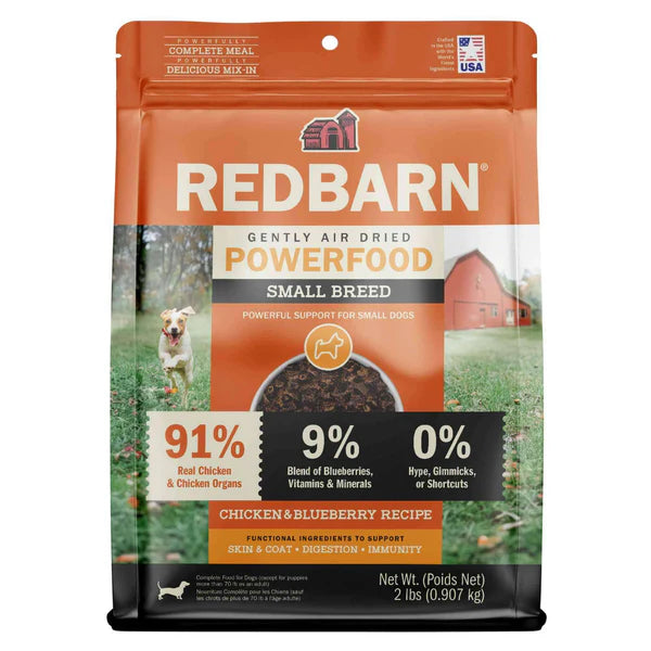 Red Barn Air Dried Small Breed Chicken & Blueberry Recipe Dog Food
