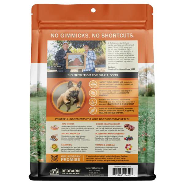 Red Barn Air Dried Small Breed Chicken & Blueberry Recipe Dog Food