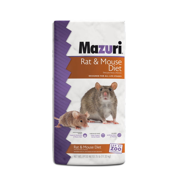 Mazuri Rat & Mouse Diet 25 lb bag