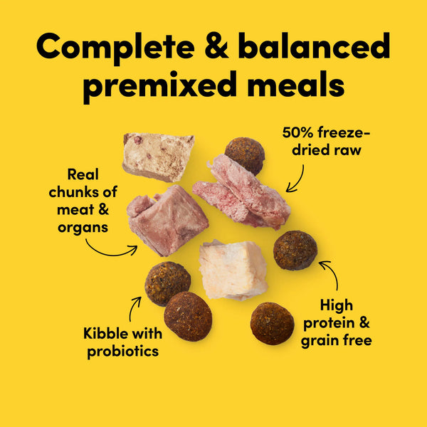Animals Like Us Freeze-Dried RawMix50 Chicken Organs Recipe Dog Food