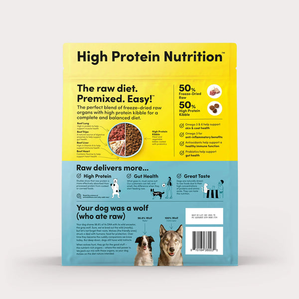 Animals Like Us Freeze-Dried RawMix50 Beef Organs Recipe Dog Food