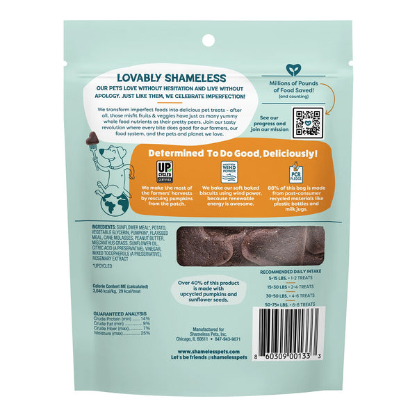 Shameless Pets Pumpkin Nut Partay Soft-Baked Dog Treats, additional view 1