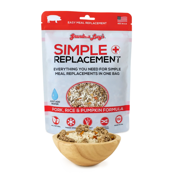 Grandma Lucy's Simple Replacement Pork Bland Dog Food