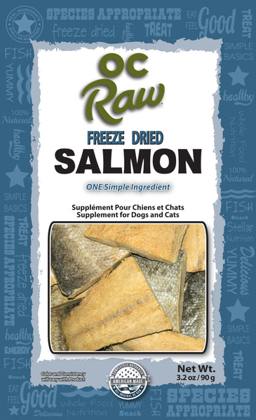 OC Raw Salmon Freeze-Dried Dog Treats