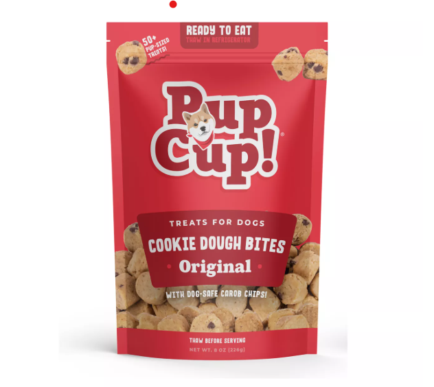 Pup Cup Original Cookie Dough Frozen Dog Treats