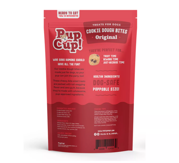 Pup Cup Original Cookie Dough Frozen Dog Treats
