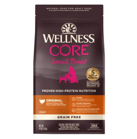 Wellness CORE Grain Free Small Breed Dry Dog Food
