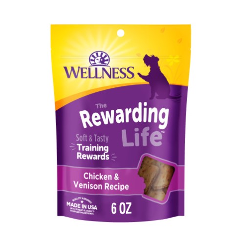 Wellness Rewarding Life Training Rewards Chicken & Venison Recipe Soft Dog Treats
