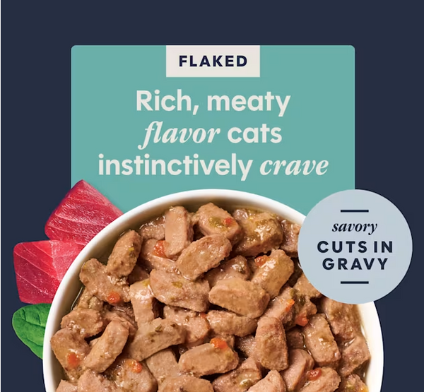 Instinct Flaked Split Cup Grain Free - Real Tuna Entrée Wet Cat Food