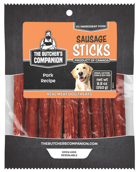 The Butcher's Companion Sausage Sticks Dog Treats, additional view 1