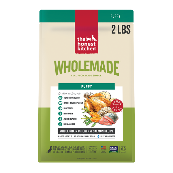The Honest Kitchen Wholemade Whole Grain Dehydrated Puppy Food 2 lb, additional view 2