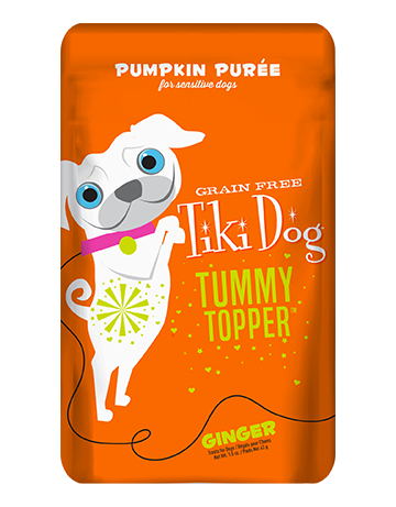 Tiki Dog Tummy Topper Pumpkin & Ginger