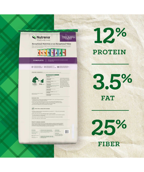 Nutrena Triumph Complete Horse Feed, additional view 3