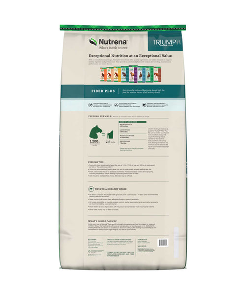 Nutrena Triumph Fiber Plus Horse Feed, additional view 1