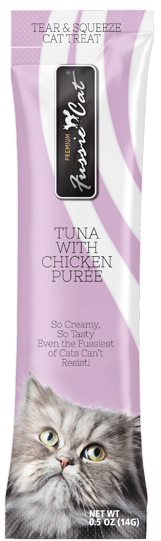 Fussie Cat Tuna with Chicken Puree Cat Treat