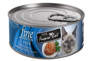 Fussie Cat Fine Dining Pate Tuna and Shrimp Entree Wet Cat Food