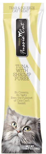 Fussie Cat Tuna with Shrimp Puree Cat Treat
