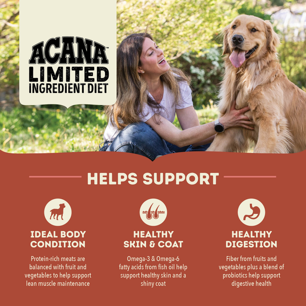 ACANA Singles, Beef & Pumpkin Recipe Dry Dog Food, additional view 2